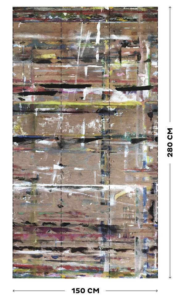 Stapelgoed Graffiti 2.8m x 50cm Matte Paste the Wall Wallpaper Roll